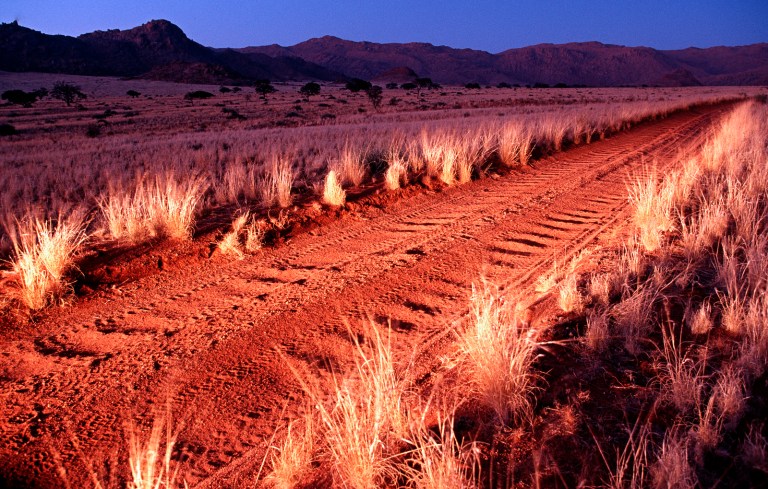 NACHTLICHT AUF FAHRBAHN